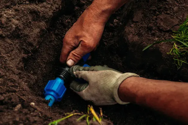 Yard Irrigation Installation